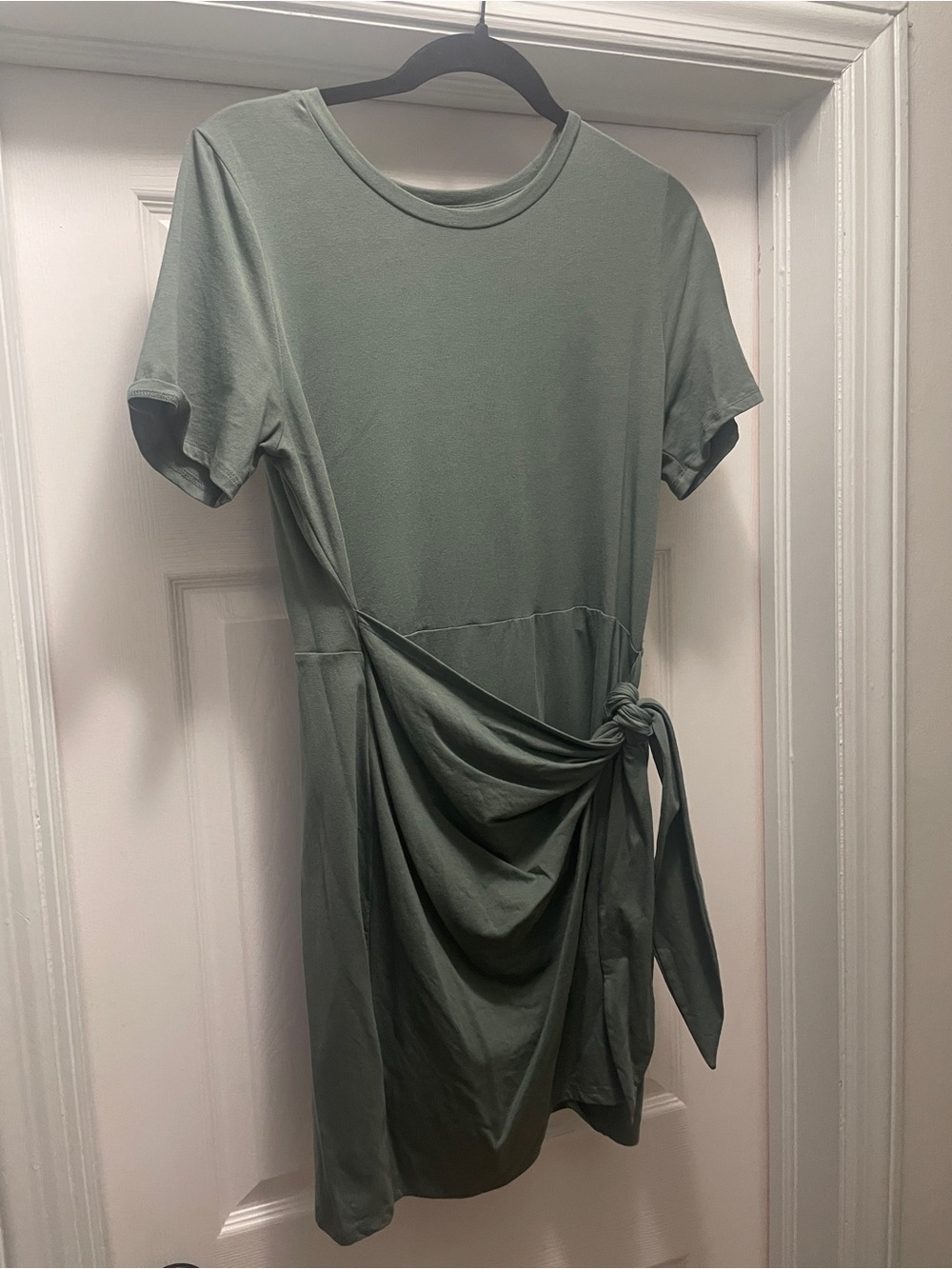 a new day Sage Knot Side Crewneck T-Shirt Dress